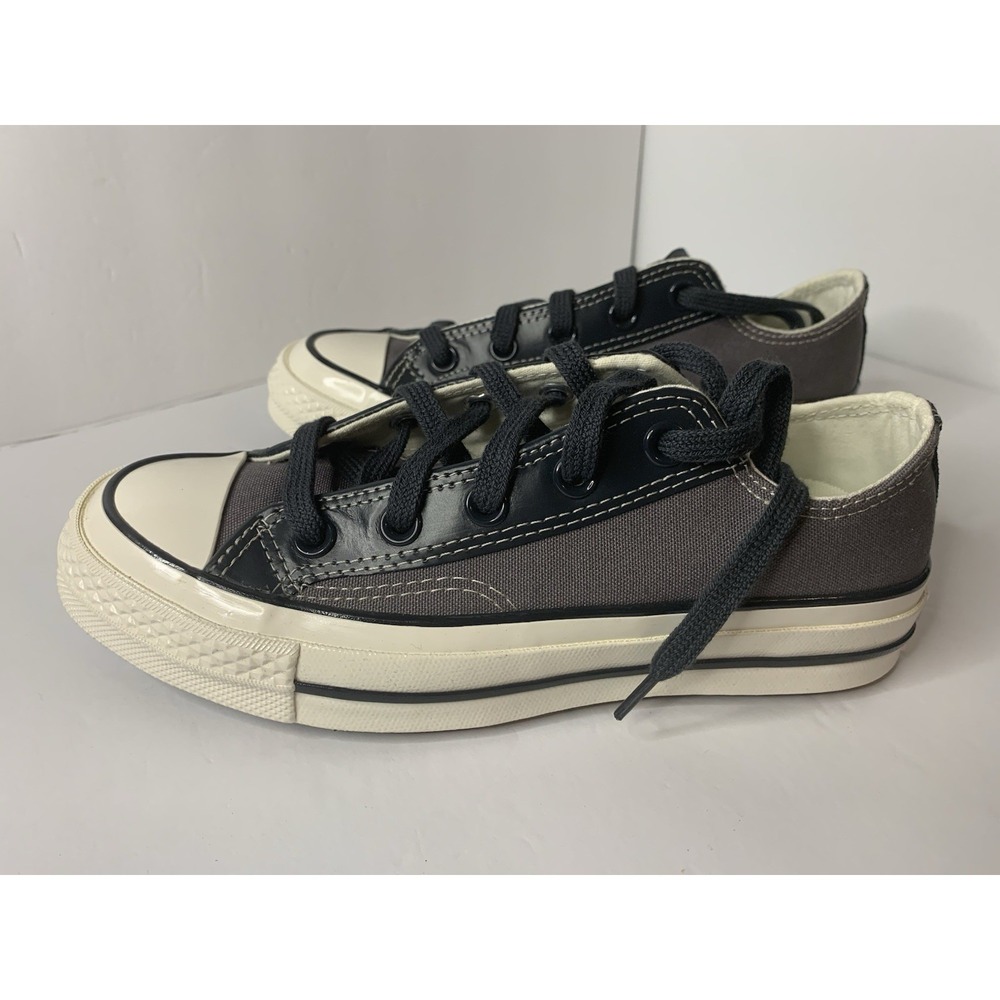 Converse Chuck 70 OX  Grey Black A09452F UNISEX Size 4M/6W